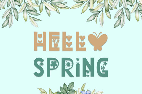 Deflower Font Prasetya Letter 