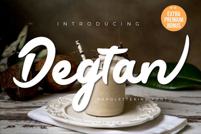 Degtan Font twinletter 