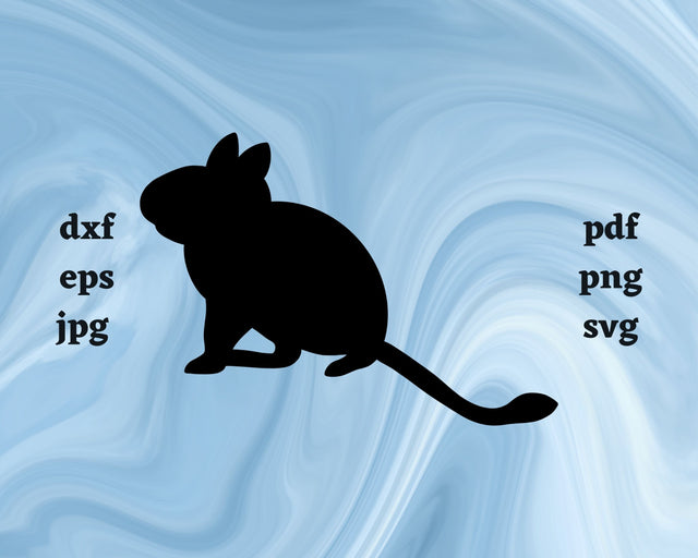 Degu SVG Cut File SVG Northern Light SVG 