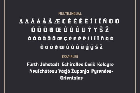 Deicho Font twinletter 