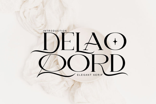 Delao Qord Font JH-CreativeFont 