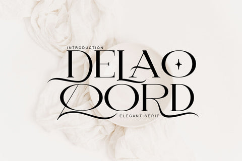 Delao Qord Font JH-CreativeFont 
