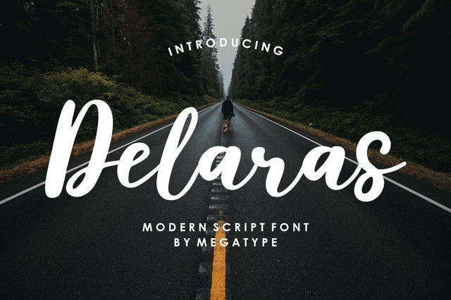 Delaras Font Megatype 