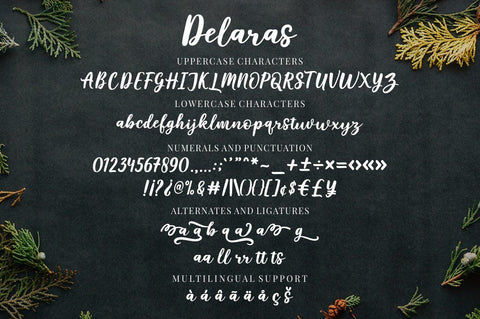 Delaras Font Megatype 