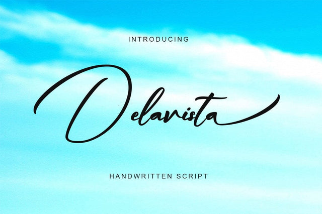 Delavista Font gatype 