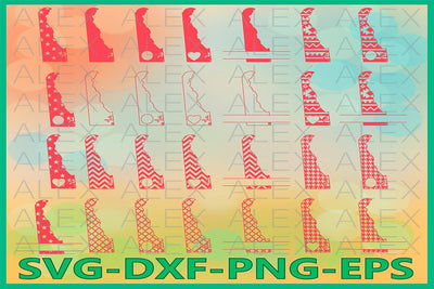 Delaware State SVG SVG AlexSVGStudio 