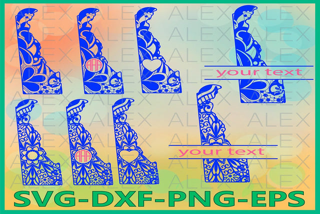 Delaware State SVG SVG AlexSVGStudio 
