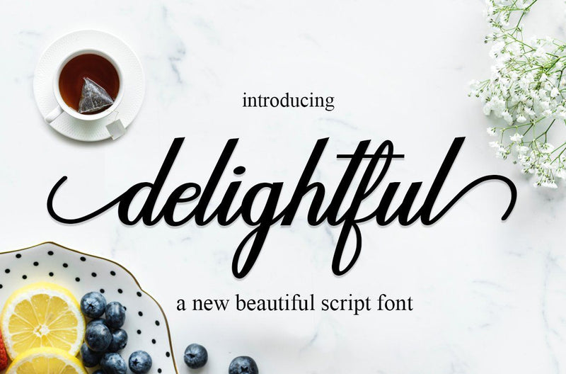 delightful Font Mrletters 