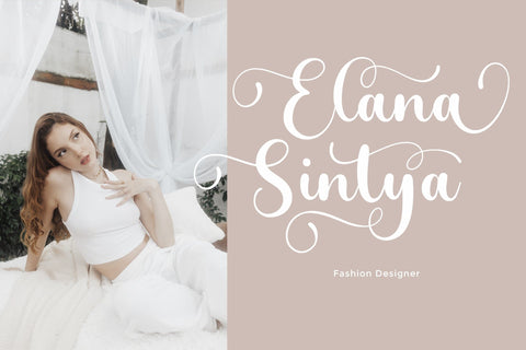 Delightica - Handwritten Script font Font Timur type 