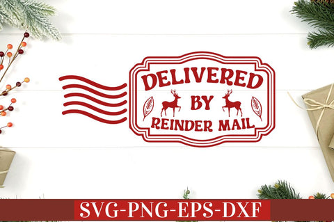 Delivered by reinder mail SVG SVG DESIGNISTIC 