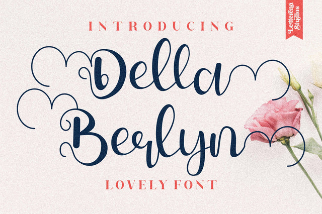 Della Berlyn Font Letterena Studios 