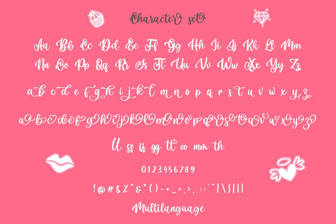 Dellicia Modern Calligraphy Font Font Rochart studio 
