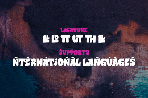 Delliger Font twinletter 