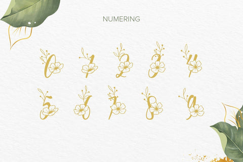 Dellina Monogram SVG yumnatype 