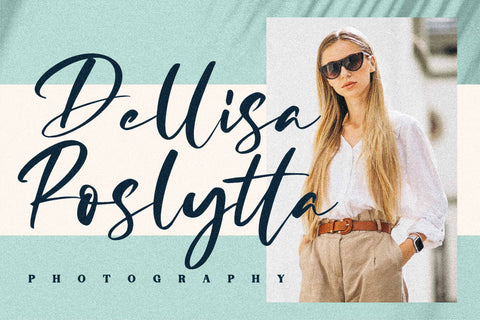 Dellisa Roslytta Font Letterena Studios 