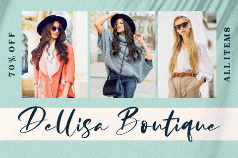 Dellisa Roslytta Font Letterena Studios 