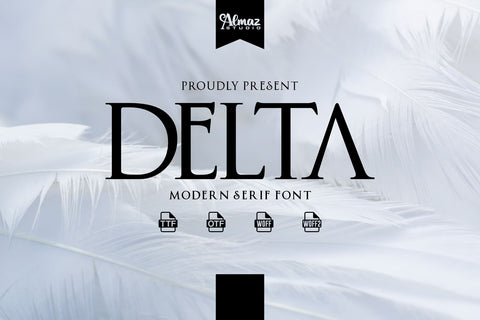 Delta Font Almaz Studio™ 
