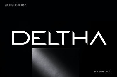 Deltha – Modern Font Font Vultype Co 