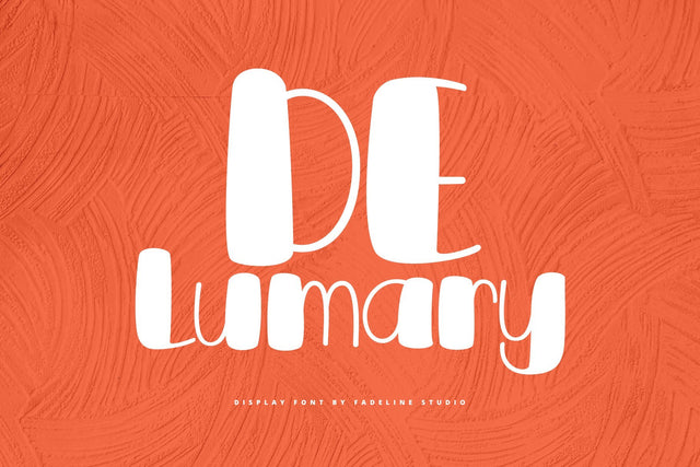 DeLumary Font Font Fadeline Std. 