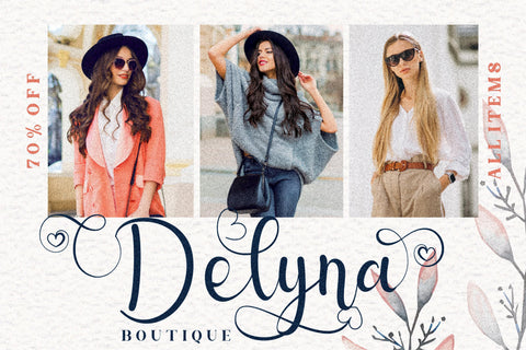 Delyna Font Letterena Studios 