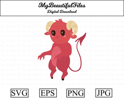 Demon - Halloween SVG MyBeautifulFiles 