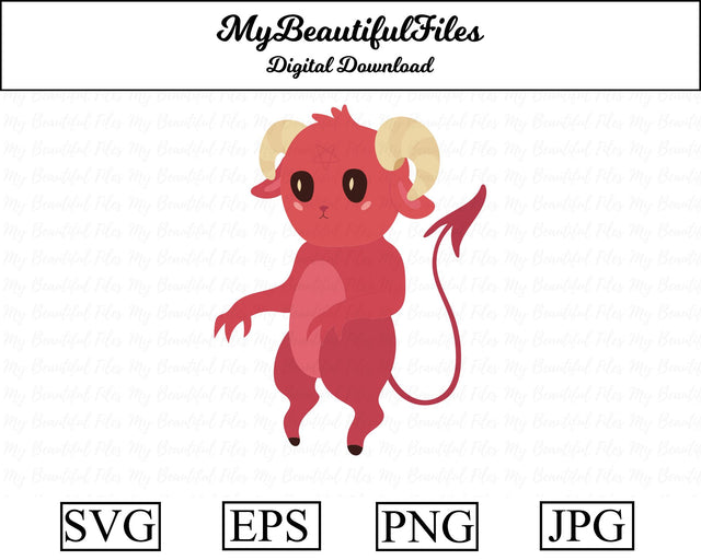 Demon - Halloween SVG MyBeautifulFiles 