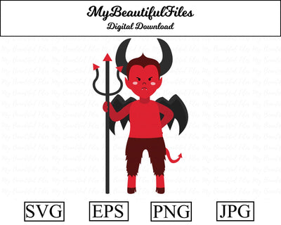 demon - halloween SVG MyBeautifulFiles 