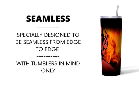 Demon Tumbler Sublimation Sublimation SvgOcean 