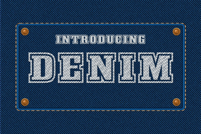 Denim Fonts Font Fox7 By Rattana 