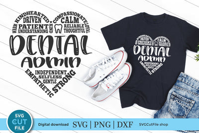 Dental admin svg, dentist administrative assistant svg SVG SVG Cut File 