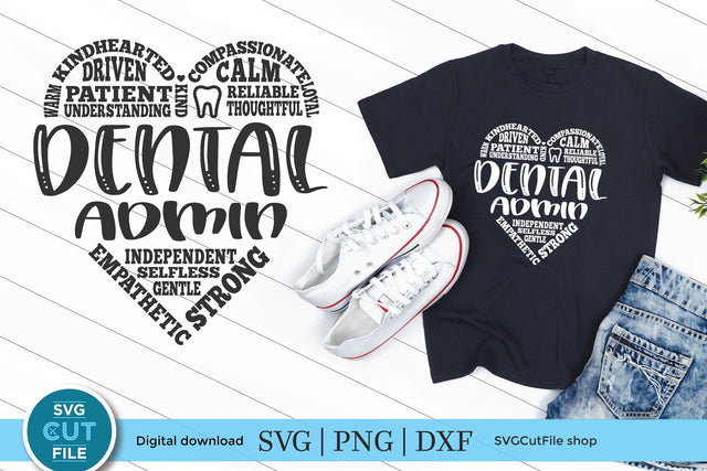 Dental admin svg, dentist administrative assistant svg SVG SVG Cut File 