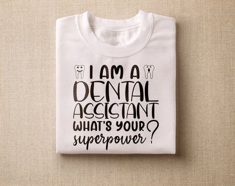 Dental Assistant SVG Bundle, 6 Designs, It Takes A Lot Of Sparkle To Be A Dental Assistant SVG, I Am A Dental Assistant What's Your Superpower SVG SVG HappyDesignStudio 