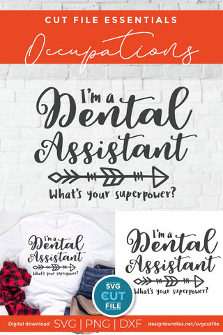 Dental assistant svg - What's Your Superpower? SVG SVG Cut File 