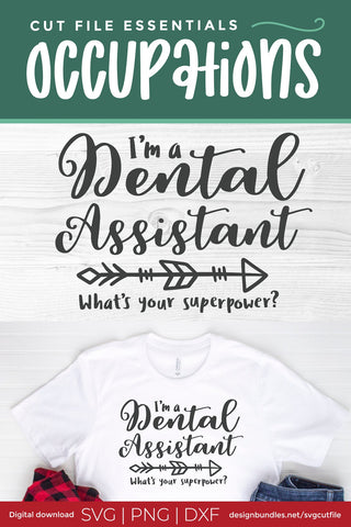 Dental assistant svg - What's Your Superpower? SVG SVG Cut File 