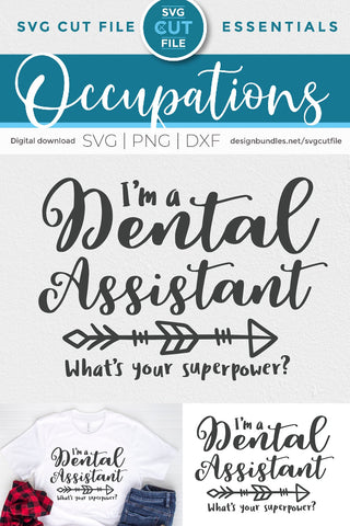 Dental assistant svg - What's Your Superpower? SVG SVG Cut File 
