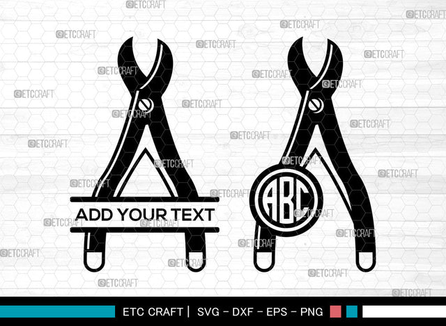 Dental Equipments Monogram SVG, Split Monogram SVG, Extracting Forceps Svg, Dental Icon, Mouth Mirror Svg, Periodontal Probe Svg, Dental Equipments SVG ETC Craft 
