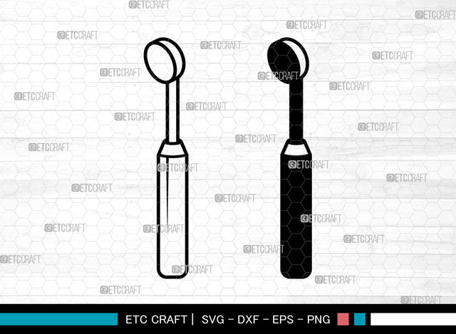 Dental Equipments SVG, Extracting Forceps Svg, Dental Icon, Mouth Mirror Svg, Periodontal Probe Svg, Dental Equipment SVG ETC Craft 