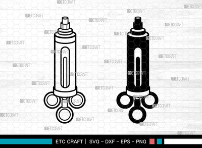 Dental Equipments SVG, Extracting Forceps Svg, Dental Icon, Mouth Mirror Svg, Periodontal Probe Svg, Dental Equipment SVG ETC Craft 
