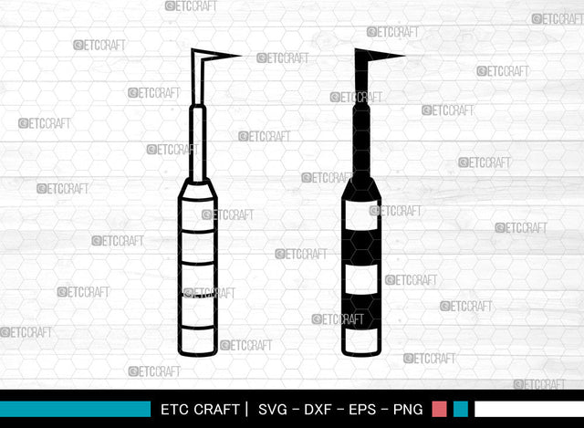 Dental Equipments SVG, Extracting Forceps Svg, Dental Icon, Mouth Mirror Svg, Periodontal Probe Svg, Dental Equipment SVG ETC Craft 