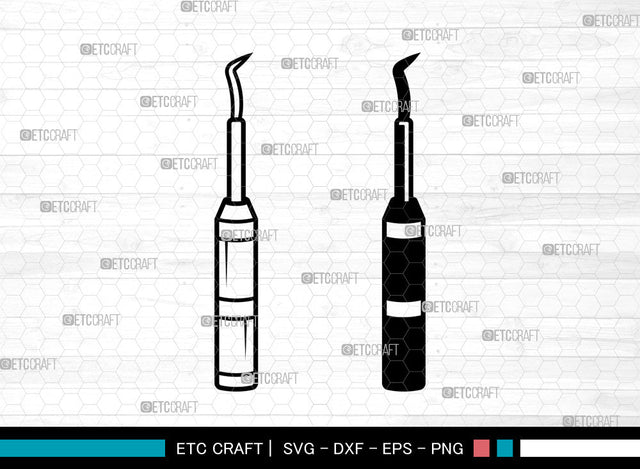 Dental Equipments SVG, Extracting Forceps Svg, Dental Icon, Mouth Mirror Svg, Periodontal Probe Svg, Dental Equipment SVG ETC Craft 