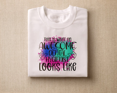 Dental Hygienist Sublimation Designs Bundle, 6 Dental Hygienist PNG Files, It Takes A Lot Of Sparkle To Be A Dental Hygienist PNG, This Is What An Awesome Dental Hygienist Looks Like PNG Sublimation HappyDesignStudio 