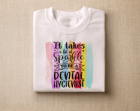 Dental Hygienist Sublimation Designs Bundle, 6 Dental Hygienist PNG Files, It Takes A Lot Of Sparkle To Be A Dental Hygienist PNG, This Is What An Awesome Dental Hygienist Looks Like PNG Sublimation HappyDesignStudio 