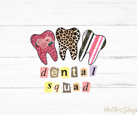 Dental Squad PNG | Sublimation PNG Sublimation _HelArtShop_ 
