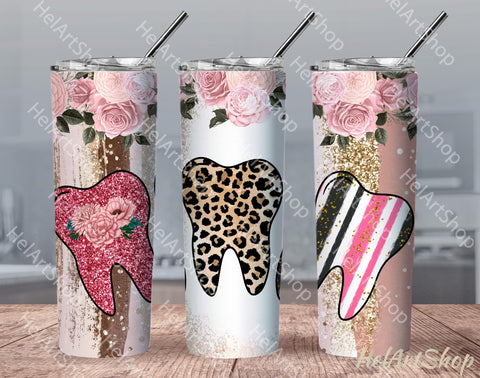 Dental Tumbler PNG | Sublimation PNG Sublimation _HelArtShop_ 