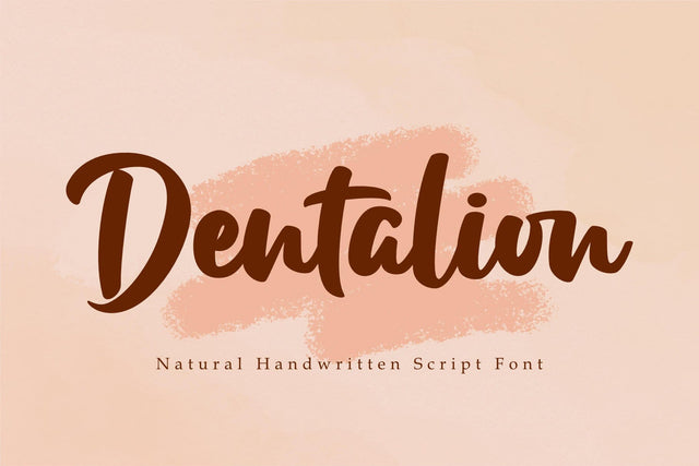 Dentalion Font Madatype Studio 