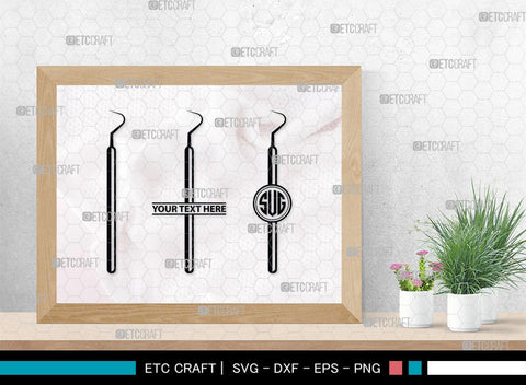 Dentist Monogram, Dentist Silhouette, Dentist SVG, Dental Svg, Tooth Svg, Dentist Tool Svg, Dental Bundle, SB00142 SVG ETC Craft 