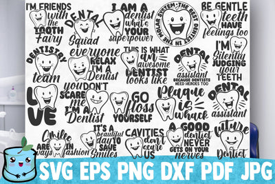 Dentist SVG Bundle SVG MintyMarshmallows 