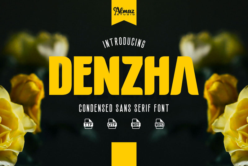 Denzha Font Almaz Studio™ 