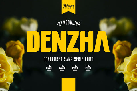 Denzha Font Almaz Studio™ 