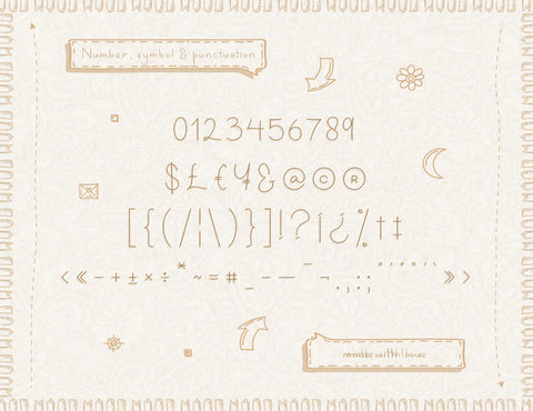 Department of Art Modern Script Font inferno.studio3 